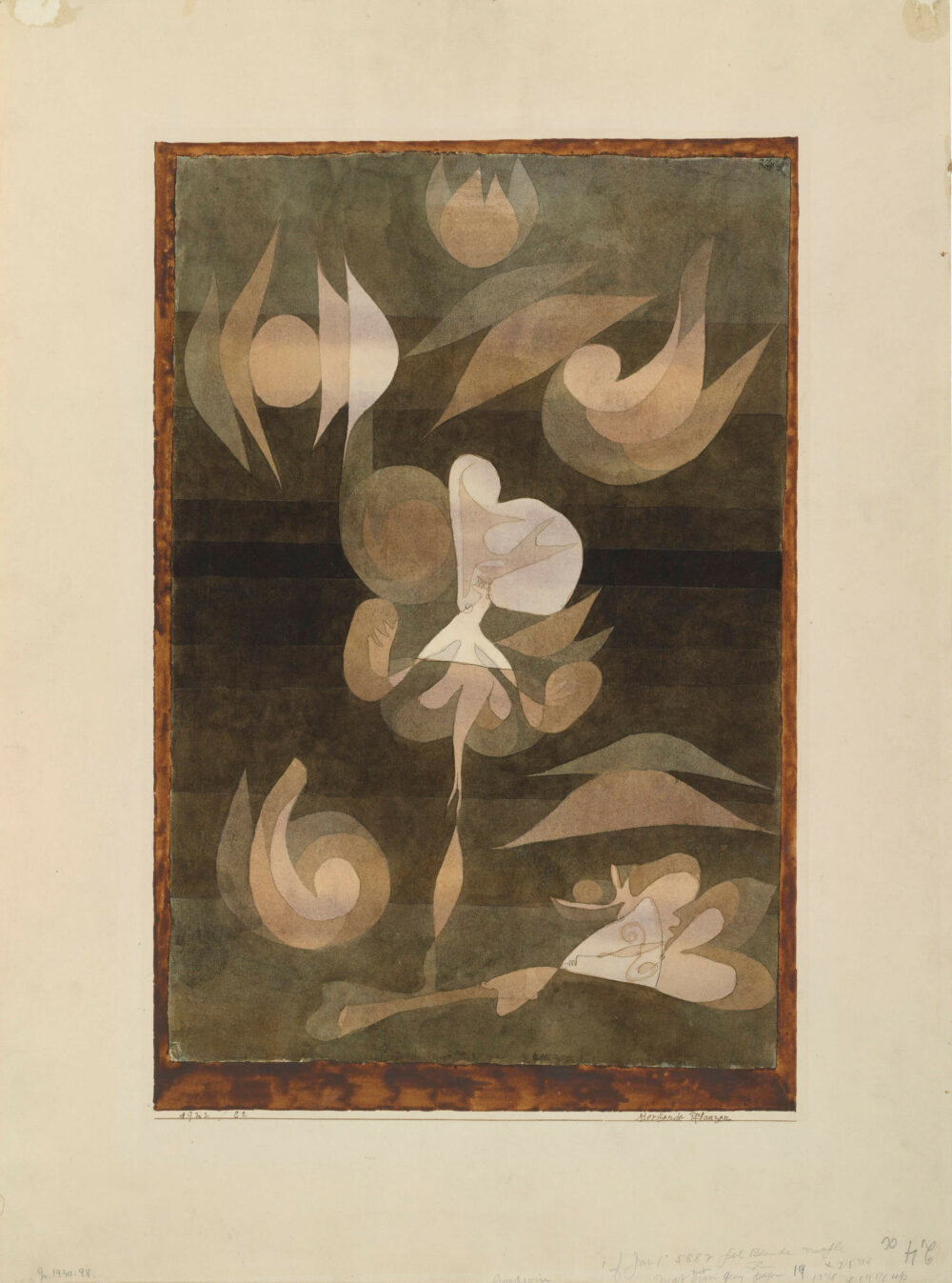 Paul Klee: Sterbende Pflanzen, 1922, Museum of Modern Art, New York © Artists Rights Society(ARS), New York/Scala, Firenze