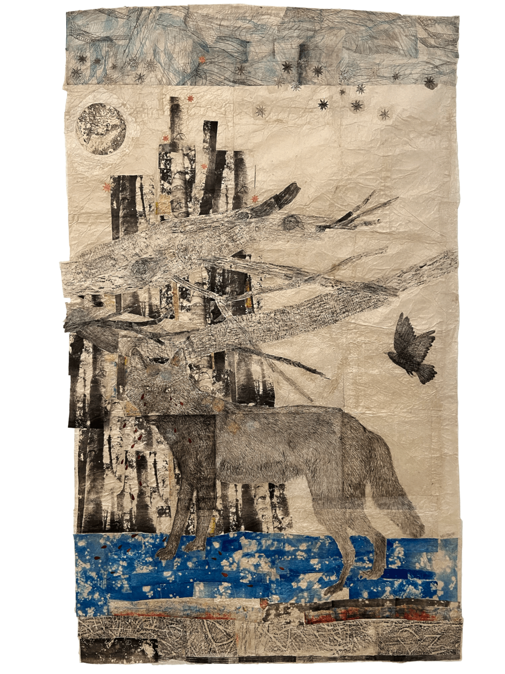 Kiki Smith: Cathedral Layout, Zeichnung, 2012 © Pace Gallery