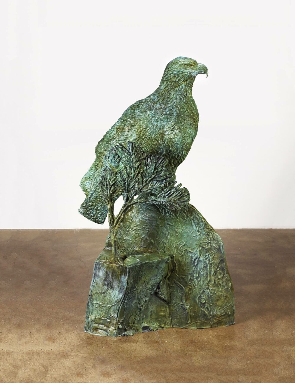 Kiki Smith: Eagle in the Pines, Bronze, 2016 © Pace Gallery