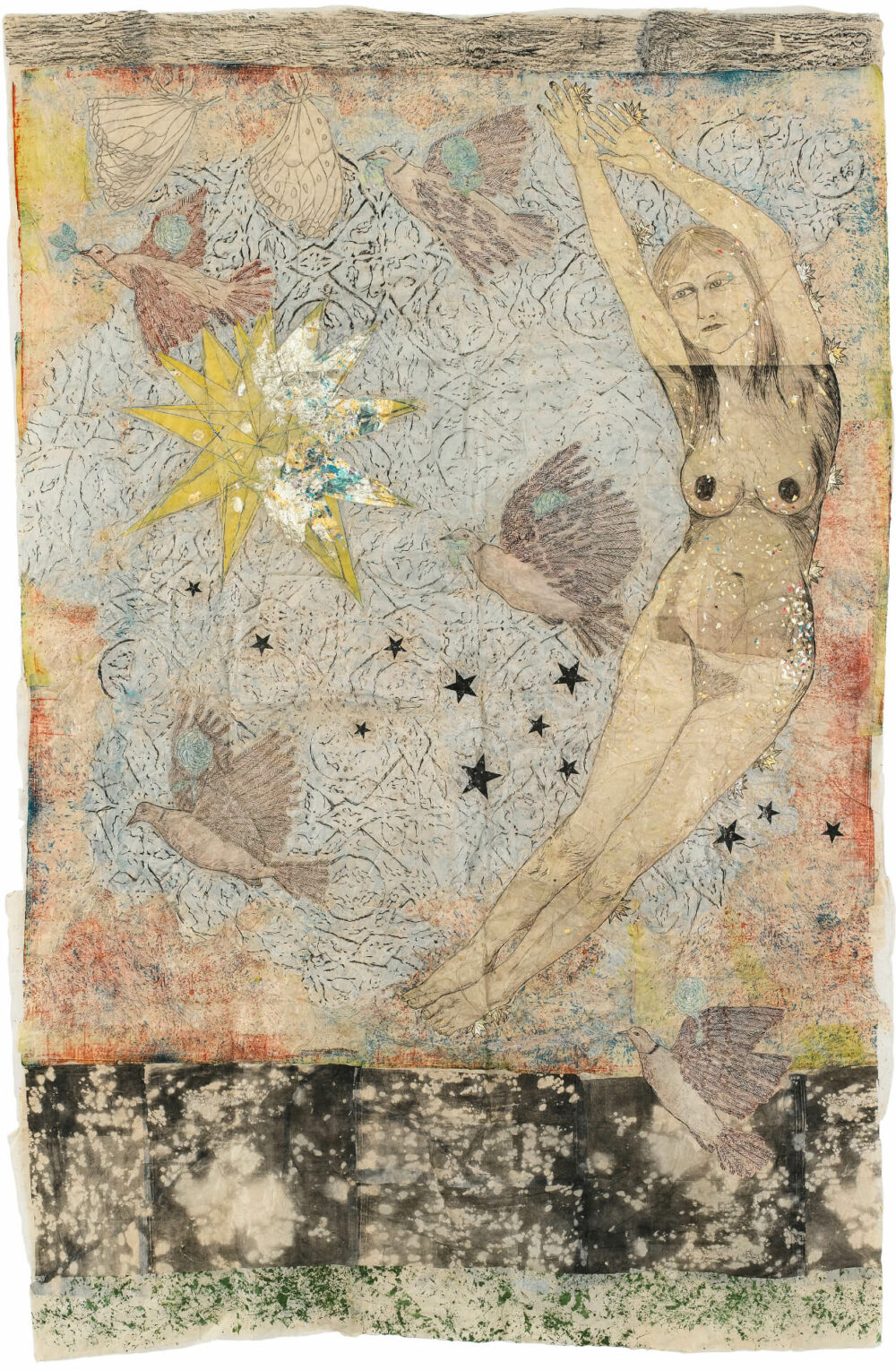 Kiki Smith: Sky, Zeichnung, 2011