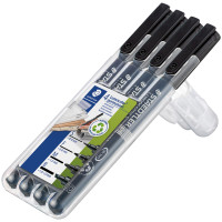 Staedtler Lumocolor Permanent Universalstift-Set, Schwarz