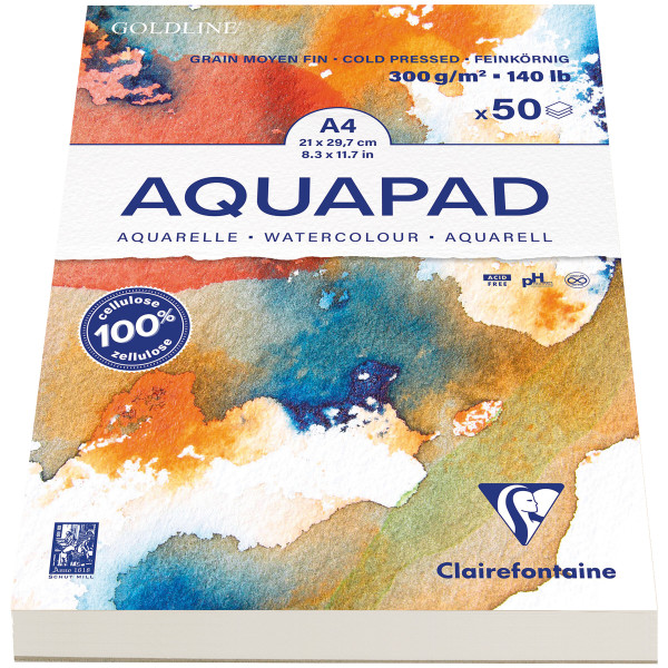 Clairefontaine Goldline Aquapad