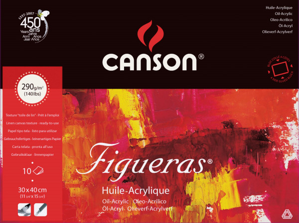 Canson Figueras Ol Und Acrylmalblock Professionelle Kunstlermaterialien Und Kunstlerbedarf Boesner Com